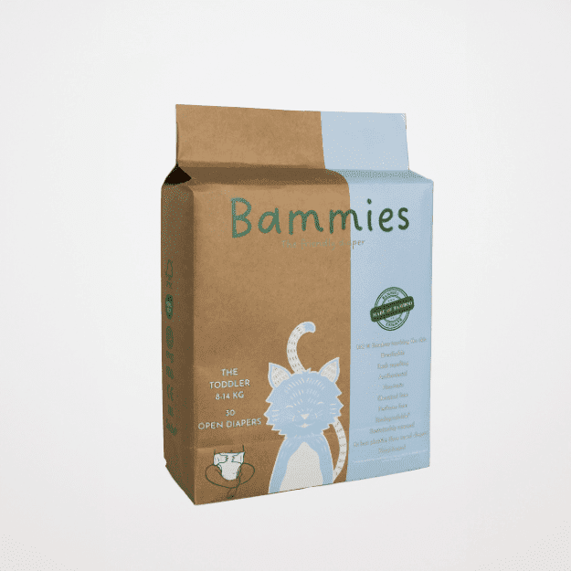 Enstaka paket av blöjor