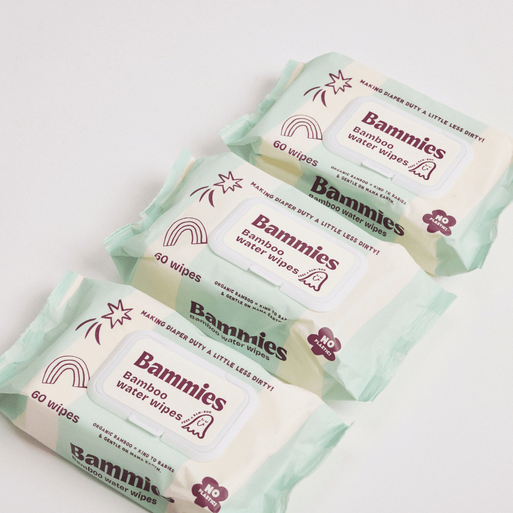 The Bamboo Water Wipe 4 packages