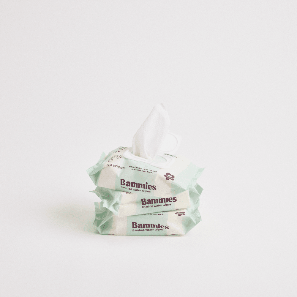 The Bamboo Water Wipe 4 packages