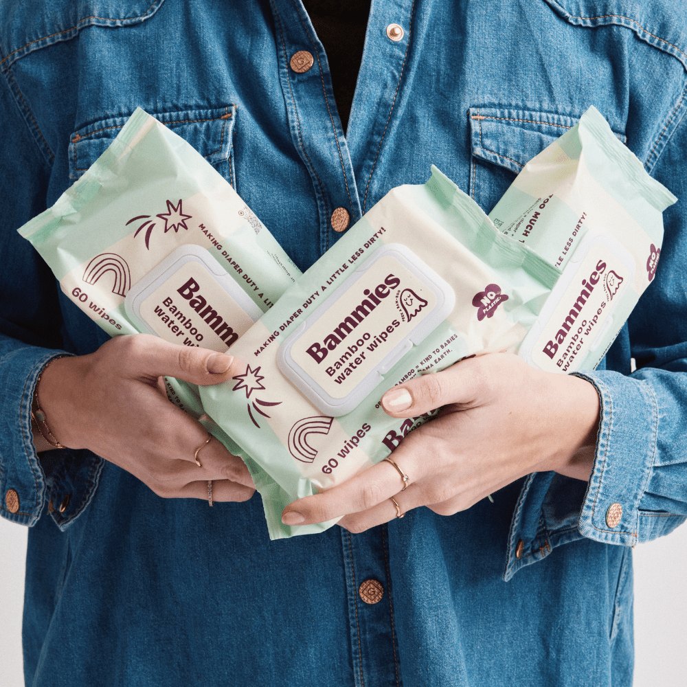 The Bamboo Water Wipe 4 packages