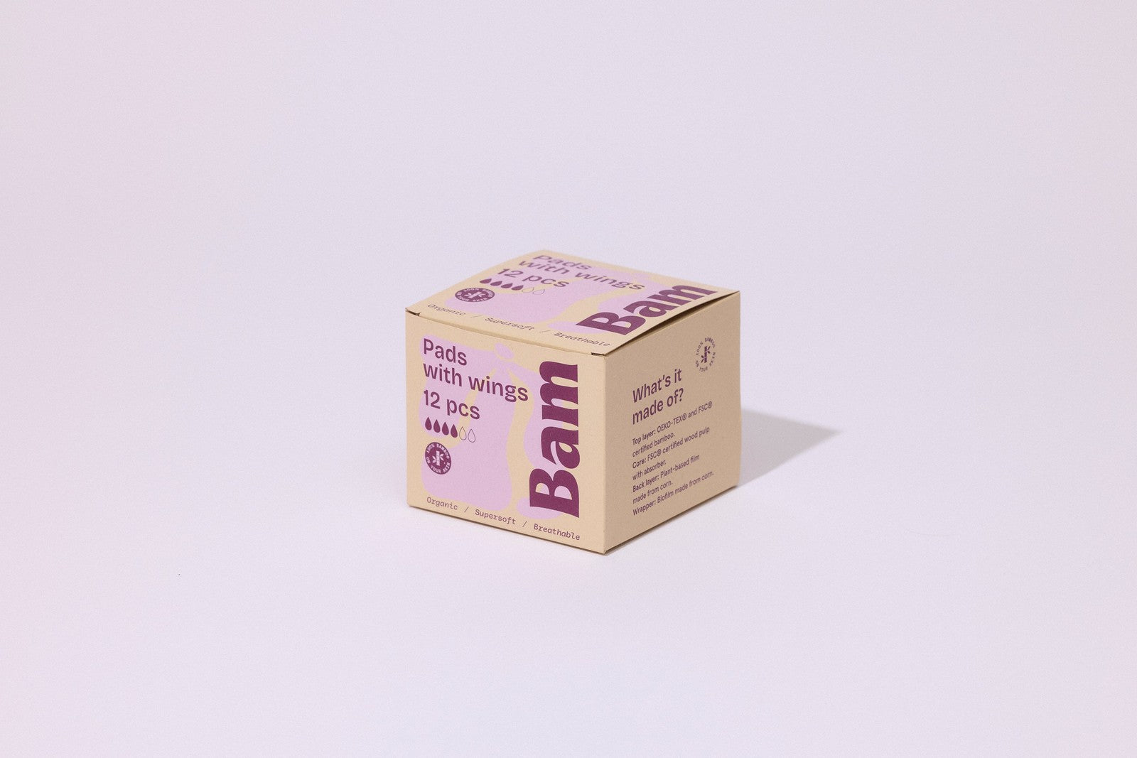 Bamboo Pads – for day & night.