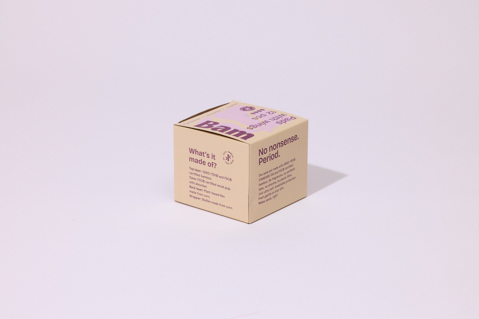 Bamboo Pads – for day & night.