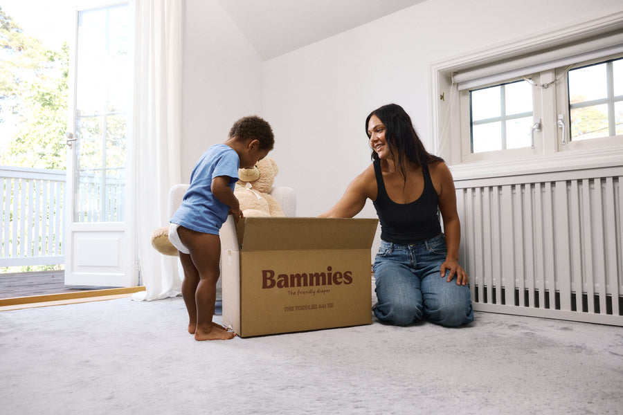Att vara förälder blev precis lite enklare: 6 saker du slipper hålla koll på med Bammies blöjprenumeration