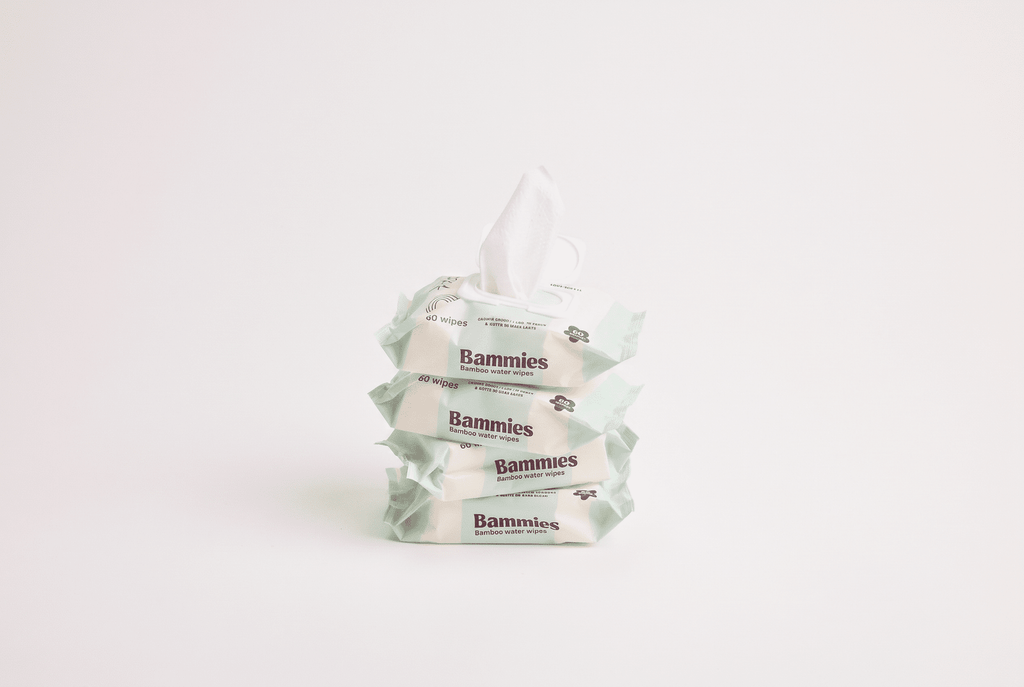 The Bamboo Water Wipe 4 packages
