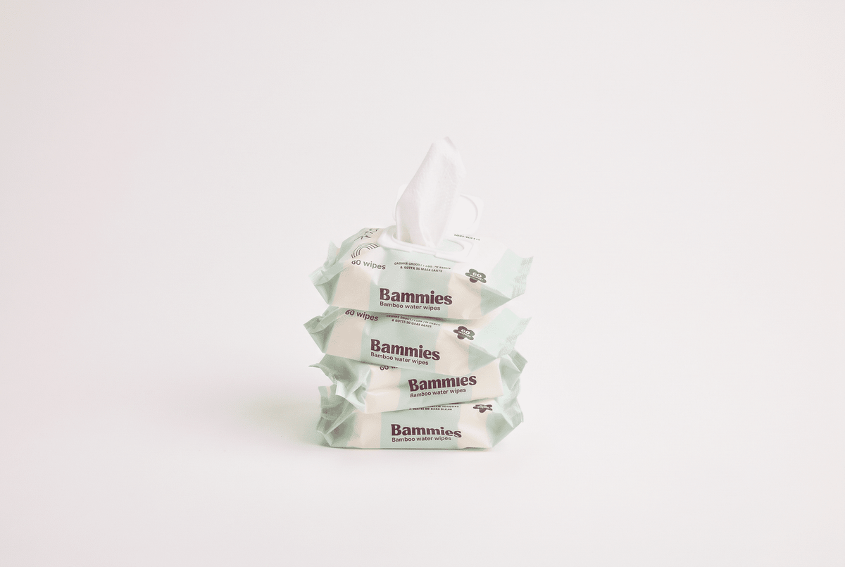 The Bamboo Water Wipe 4 packages